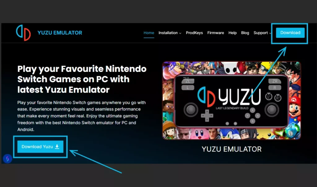 how to download and install yuzu emulator