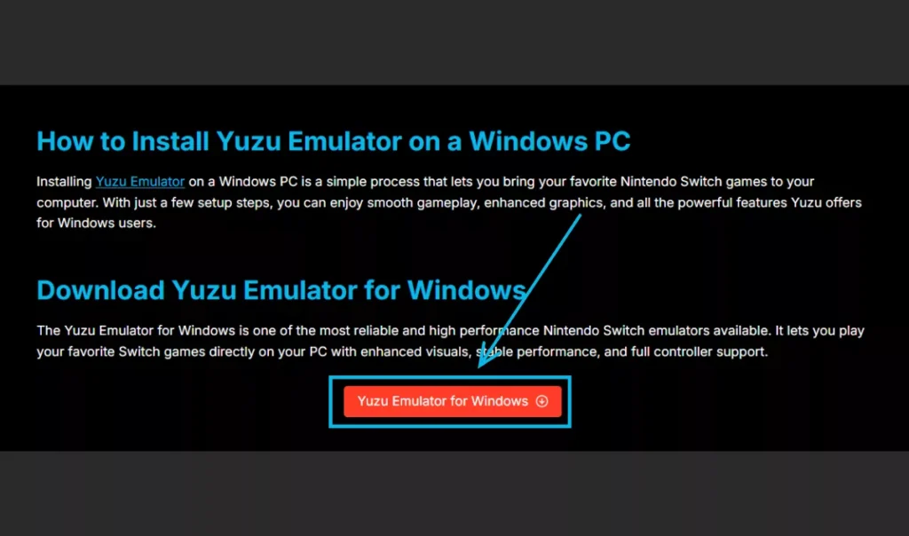 how to download and install yuzu emulator for windows